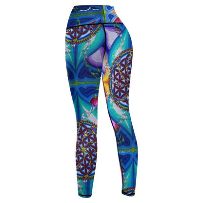 Flor De Vida Leggings Women's trousers Golf wear Women sportwear Sports pants woman Womens Leggings