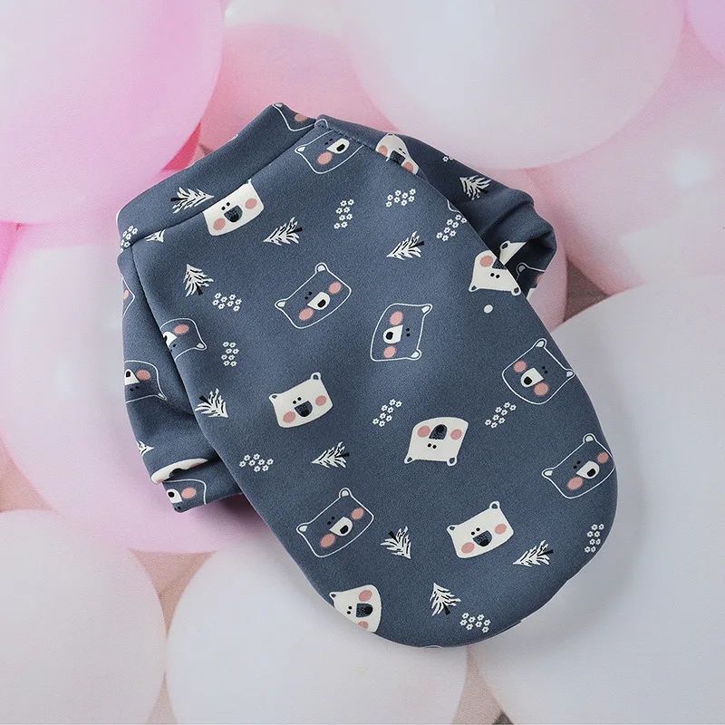 Chihuahua Moletom Para Cães Filhote Gato Pulôver Cães Pequenos Casaco com Capuz para Cães Roupas Quentes de Inverno para Animais de Estimação para Bulldog