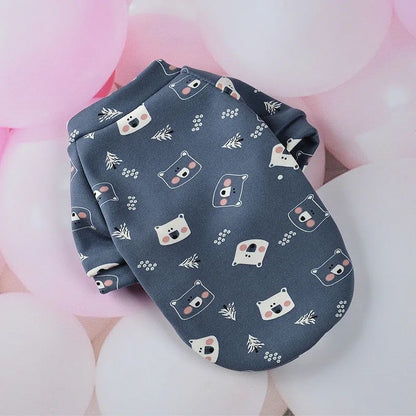 Chihuahua Moletom Para Cães Filhote Gato Pulôver Cães Pequenos Casaco com Capuz para Cães Roupas Quentes de Inverno para Animais de Estimação para Bulldog