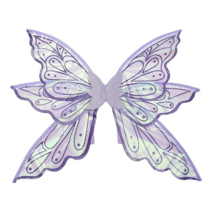 1PC Adults Fairy Wings Girls Sparkling Angel Wings Butterfly Costume Wings Halloween Costume Dress up Party Favor Christmas Gift