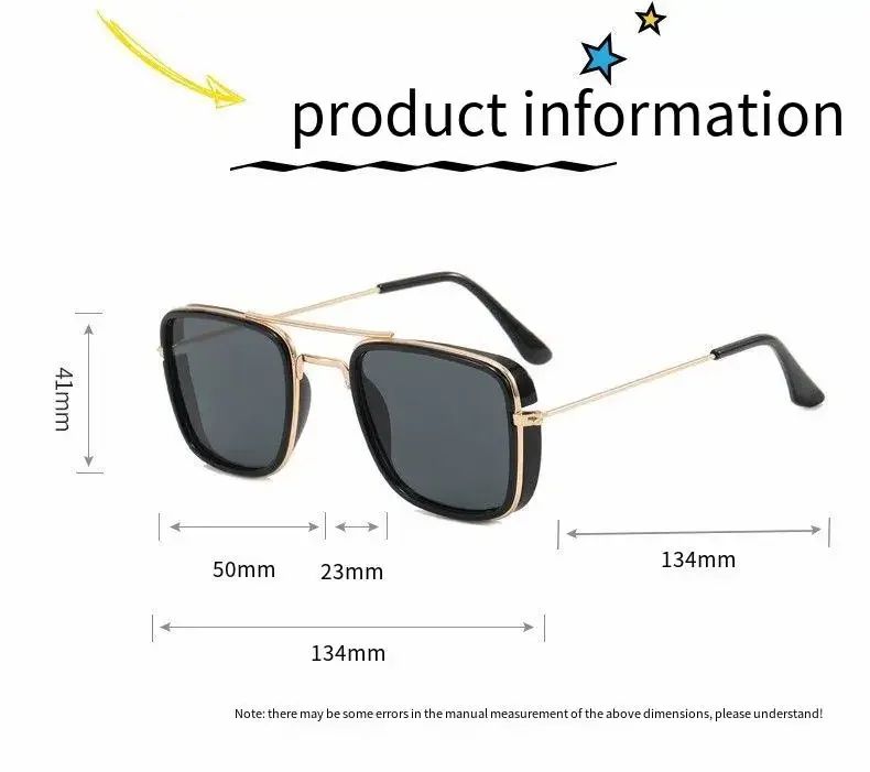 Children Sunglasses For Boys And Girls Iron Man Glasses Tony Stark Sun Glasses Fashion Baby Glasses Kids Eyewear