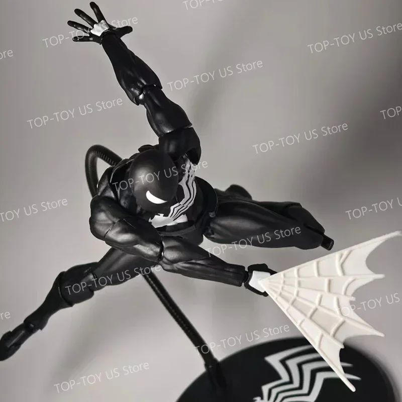 Conjunto de Brinquedos Original de Figuras de Ação Anime do Homem-Aranha, Traje Simbionte e Aranha Escarlate - Conjunto de Presente Colecionável