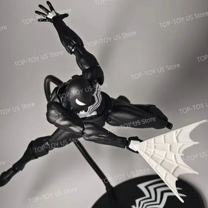 Conjunto de Brinquedos Original de Figuras de Ação Anime do Homem-Aranha, Traje Simbionte e Aranha Escarlate - Conjunto de Presente Colecionável