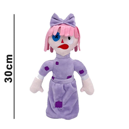 /New Styles The Amazing Digital Circus Pomni Jax Plush Toy Anime Cute Theater Rabbit Doll Cartoon Clown Christmas Kids Gifts