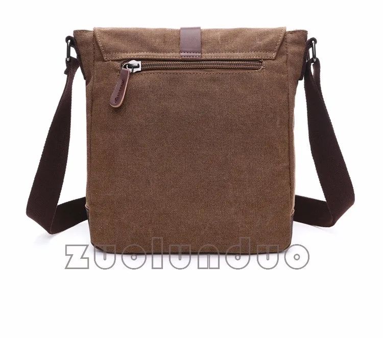 Retro Men Messenger Bags Vintage Canvas Handbags Leisure Work Travel Bag Man Business Crossbody Bags Briefcase For Male Bolsas