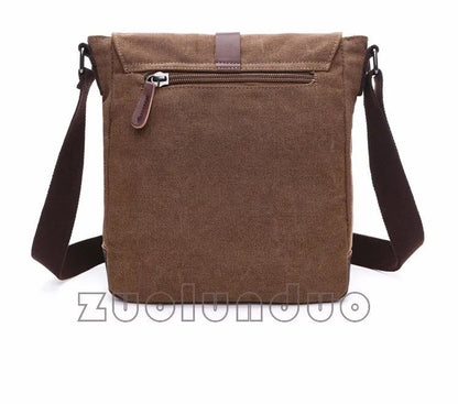 Retro Men Messenger Bags Vintage Canvas Handbags Leisure Work Travel Bag Man Business Crossbody Bags Briefcase For Male Bolsas