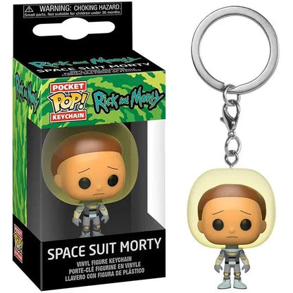 Funko Pop NEW Rick and Morty TINKLES MR. POOPY Keychains Vinyl Figure Keychain Krombopulos Pickle Rick Pocket Pop Keychain Toy