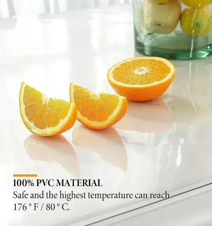 Clear Vinyl Tablecloth Cover, Plastic Table Cover Rectangular, Crystal Clear Plastic Table Cover Protector for Dining Table