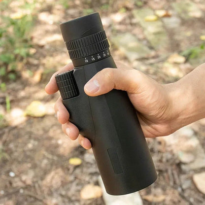 Monóculo Telescópio 10-30x50mm Monóculo de Longo Alcance Telescópio com Zoom Contínuo para Caça ao Ar Livre e Exploração