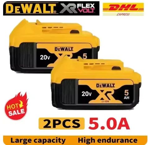 Bateria DEWALT 20V 6AH recarregável de íon de lítio carregador DCB118 Parafusadeira furadeira elétrica sem escovas DCD805 ferramenta elétrica