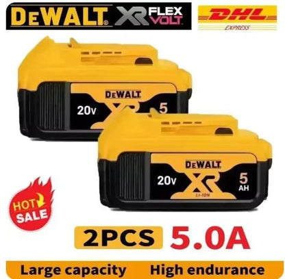 Bateria DEWALT 20V 6AH recarregável de íon de lítio carregador DCB118 Parafusadeira furadeira elétrica sem escovas DCD805 ferramenta elétrica