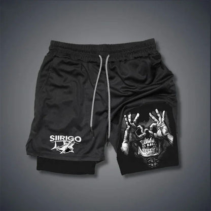 New sports shorts 2 in 1, male, breathable and informal sportswear, double layer, running, M-3XL basketball shorts