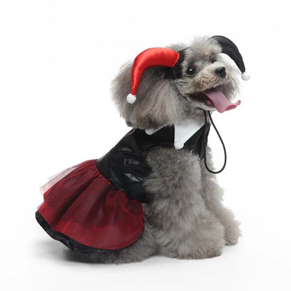 Fantasia de Halloween para Cães e Gatos, Vestido de Fada Borboleta Engraçado com Asa Destacável, Roupa para Pet, Vestido de Festa, Fantasia de Cosplay