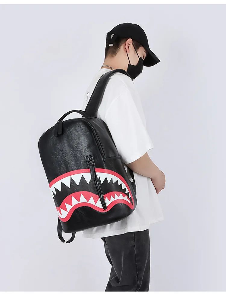 Stylish Men's Plaid Laptop Backpack - 15 Inch Computer Bag for High School College, Durable Casual Daypack Rucksack