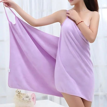 70X140cm Super Soft Quick Dry Wearable Bath Towel for Women Lightweight Absorbent Pool Yoga Travel Sport Accessories Beach Towel