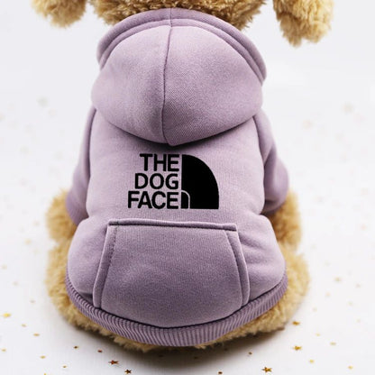Suéter de outono e inverno com bolso cowboy, roupas de duas pernas, estilo esportivo, para cães e gatos, suprimentos para animais de estimação