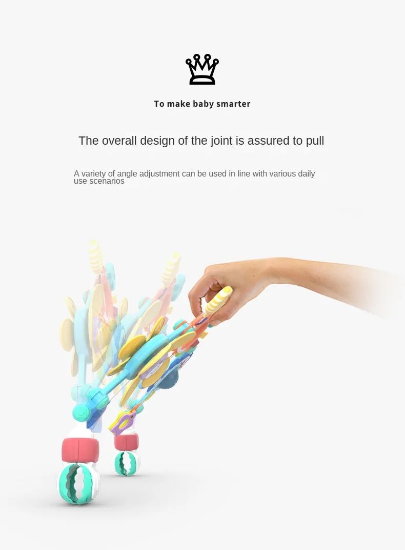 Baby Stroller Arch Toy Bouncer Toy Pram Activity Arch Toys Fine Motor Skills Toys Sensory Development Arch Baby Car Seat Toys