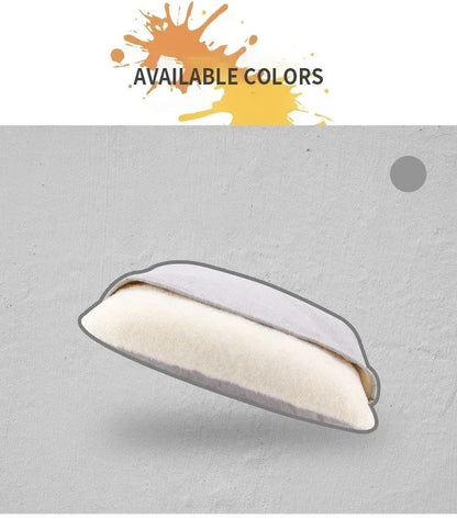 Cama para Animais de Estimação Lavável e Resistente à Mordida - Almofada de Pelúcia Removível Quente de Inverno para Cães Grandes e Gato Saco de Dormir para Pets