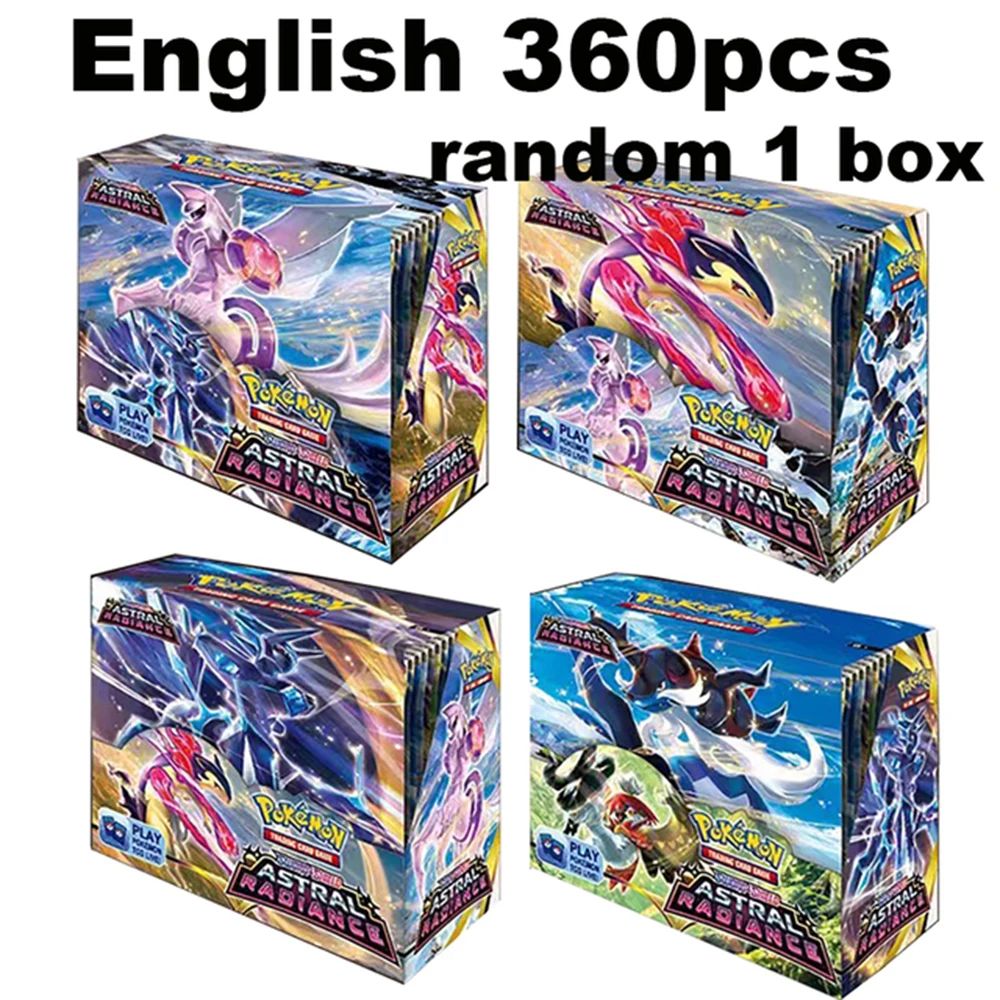 ?Mais Recente 324 Peças Cartas Pokémon Sol & Lua XY Evoluções Caixa de Booster Pokémon Brinquedo de Cartas Colecionáveis para Crianças?