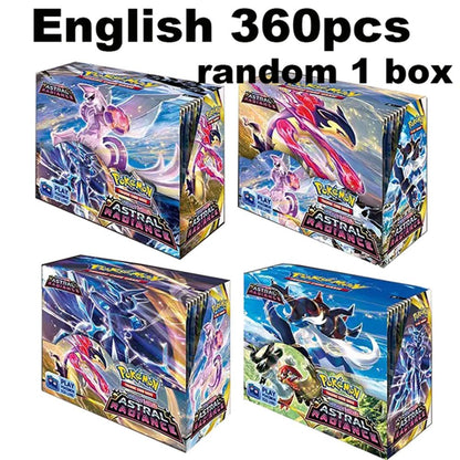 ?Mais Recente 324 Peças Cartas Pokémon Sol & Lua XY Evoluções Caixa de Booster Pokémon Brinquedo de Cartas Colecionáveis para Crianças?
