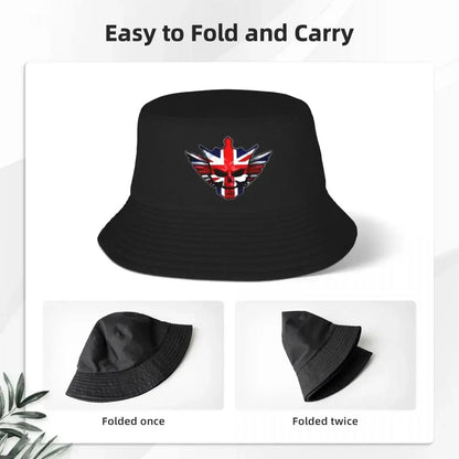 In The Ring Cody Rhodes Bucket Hat for Women Men Summer American Nightmare Skull Sun Hats Unique Design for Fishing Cap Bob Hat