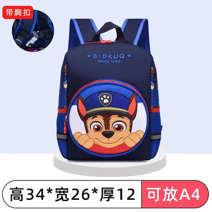 Mochila escolar de jardim de infância para meninos, desenho animado fofo de dinossauro, para estudantes, bebês de 2 a 5 anos, mochila de menina, mochila Homem-Aranha