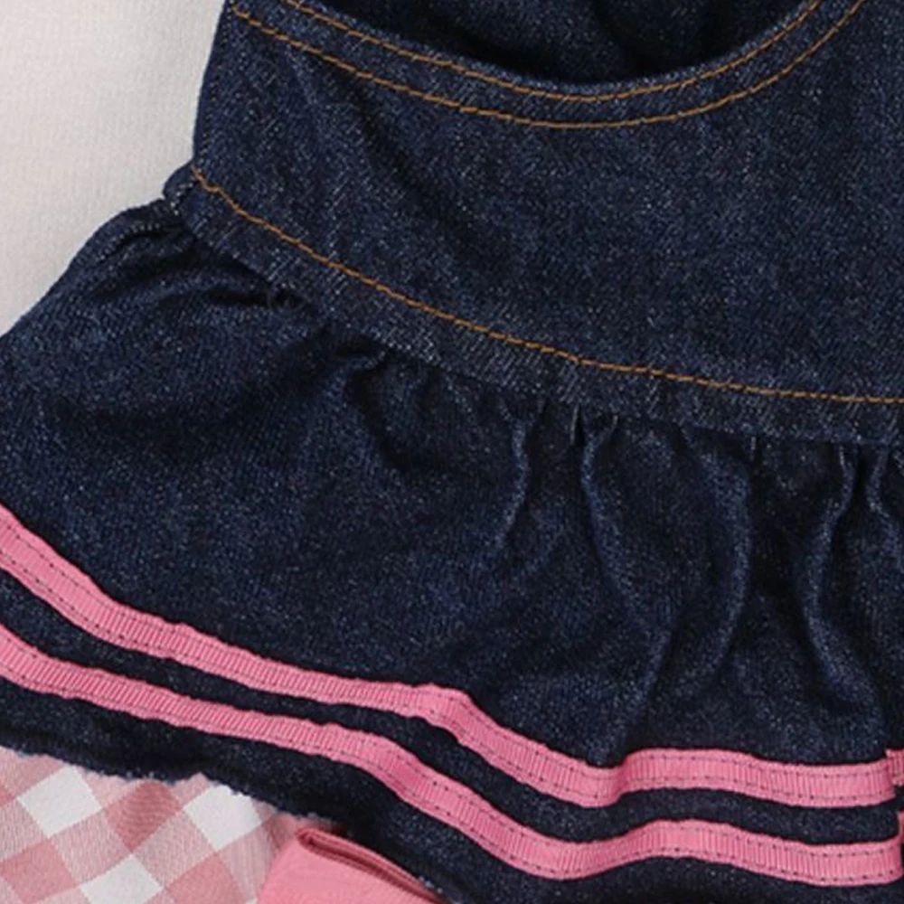 Preppy Style Lolita Kawaii Skirts Japanese Sweet Mini Women Harajuku Cute Ball Gown Denim Skater Y2K High Waist Lace Cake Skirts