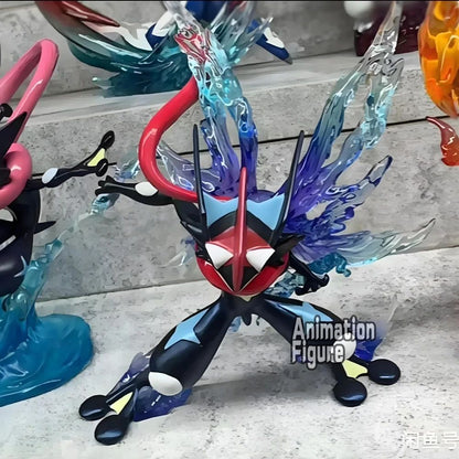 12cm/4.72in Anime Pokémon Greninja Boneco de Ação Figuras Colecionáveis em PVC Brinquedos de Modelo para Presentes Infantis