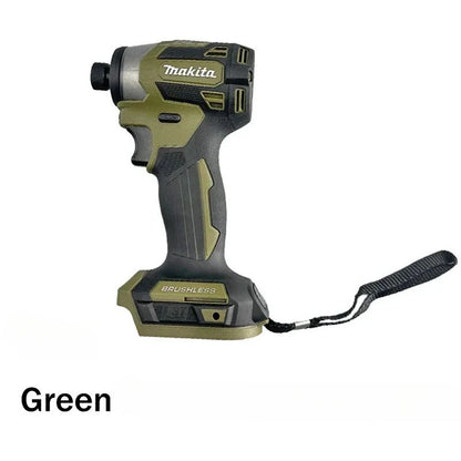 Parafusadeira de Impacto Sem Fio Makita 18V LXT com Motor Brushless Furadeira Elétrica Modos Madeira/Parafuso/T 180 N·M Ferramentas Elétricas Recarregáveis DTD173