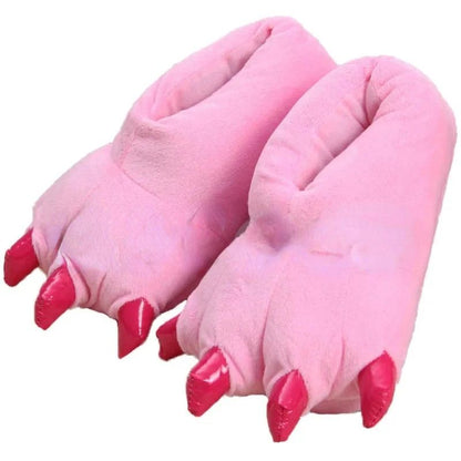 Stitch Animal Paw Slippers For Boy Girl Unisex Kids Cute Monster Claw Slippers Cartoon Soft Plush Warm Home Slippers Child Shoes