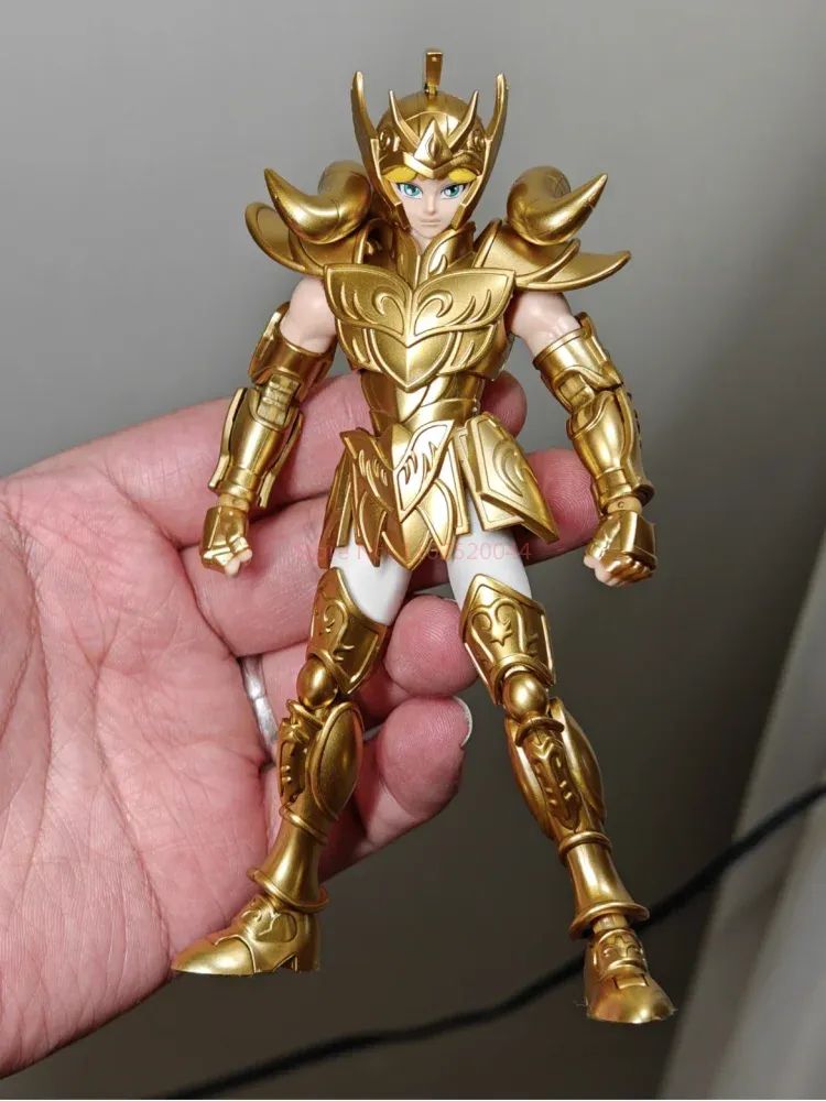 Kit de Bonecos Articulados Saint Seiya Blk Blokees Originais - Touro Pégaso Sagitário Brinquedos de Anime Colecionáveis Montados Presente de Aniversário