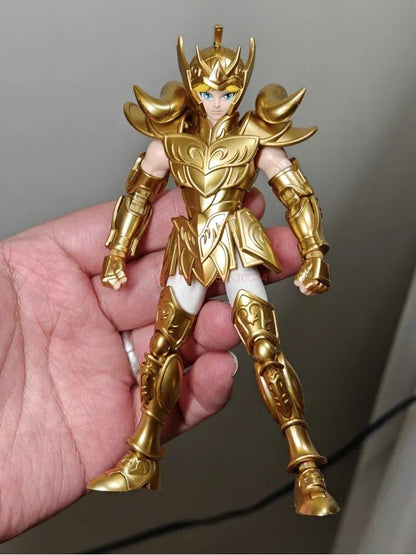 Kit de Bonecos Articulados Saint Seiya Blk Blokees Originais - Touro Pégaso Sagitário Brinquedos de Anime Colecionáveis Montados Presente de Aniversário