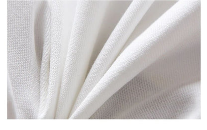 White Shorts Men Cotton Casual Shorts Bermudas Summer Slim Fit Drawstring Shorts Daily Wear Soft Touch and Comfortable Pants