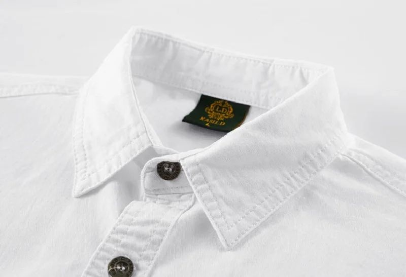 Spring Autumn New Men Long Sleeve Cargo Polo Shirt Casual Fashion Cotton Shirt Male Tactic Military Embroidery Tops