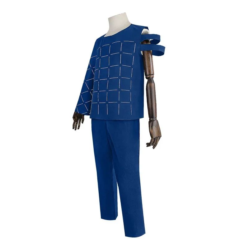 Jujutsu Kaisen Mahito Cosplay Kostuums Anime Pruik Top Broek Pak Halloween Kostuum Voor Mannen Carnaval Feest Rekwisieten