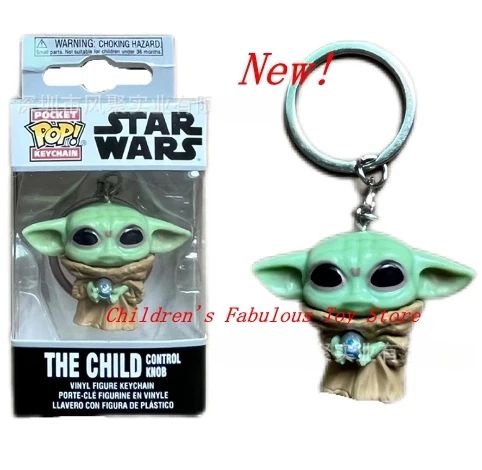 29 estilos FUNKO Chaveiros Star Wars Baby Yoda Chaveiro Brinquedo Boba Fett IG-11 The Mandalorian Darth Vader Stormtrooper Chaveiros