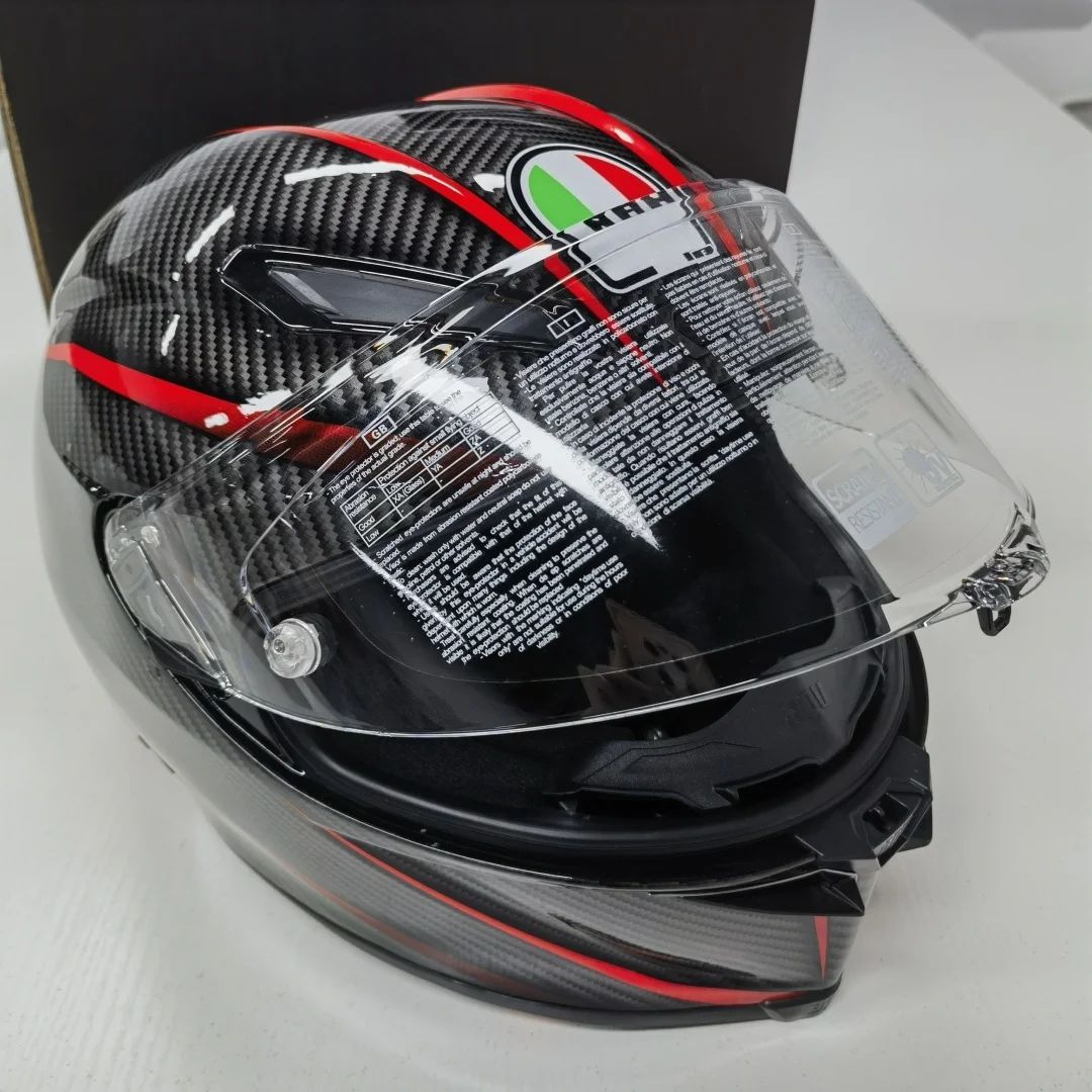 Capacete Unissex Pista Fechado para Moto Off-Road de Corrida Segurança Capacete de Proteção Aprovado ECE DOT Capacete de Ciclismo