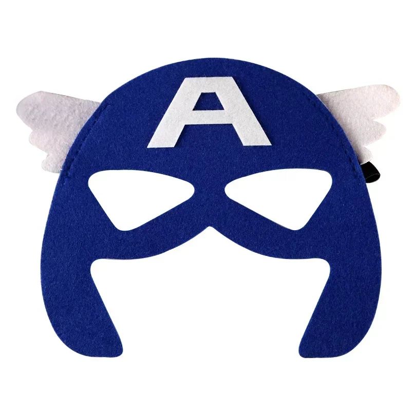 32/28/10 Pcs/Lot Superhero Mask Cosplay Christmas Halloween  Carnival Party Props  Birthday Felt  Masquerade