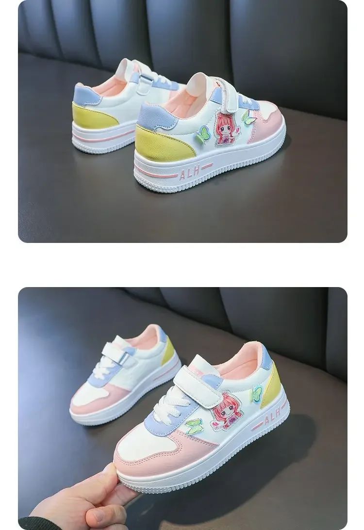 CKid Shoes Sneaker Shoe Boys Girls Baby Cartoon Canvas Sports Shoes Spring Autumn Children Board Shoes with Leisure New Fashion