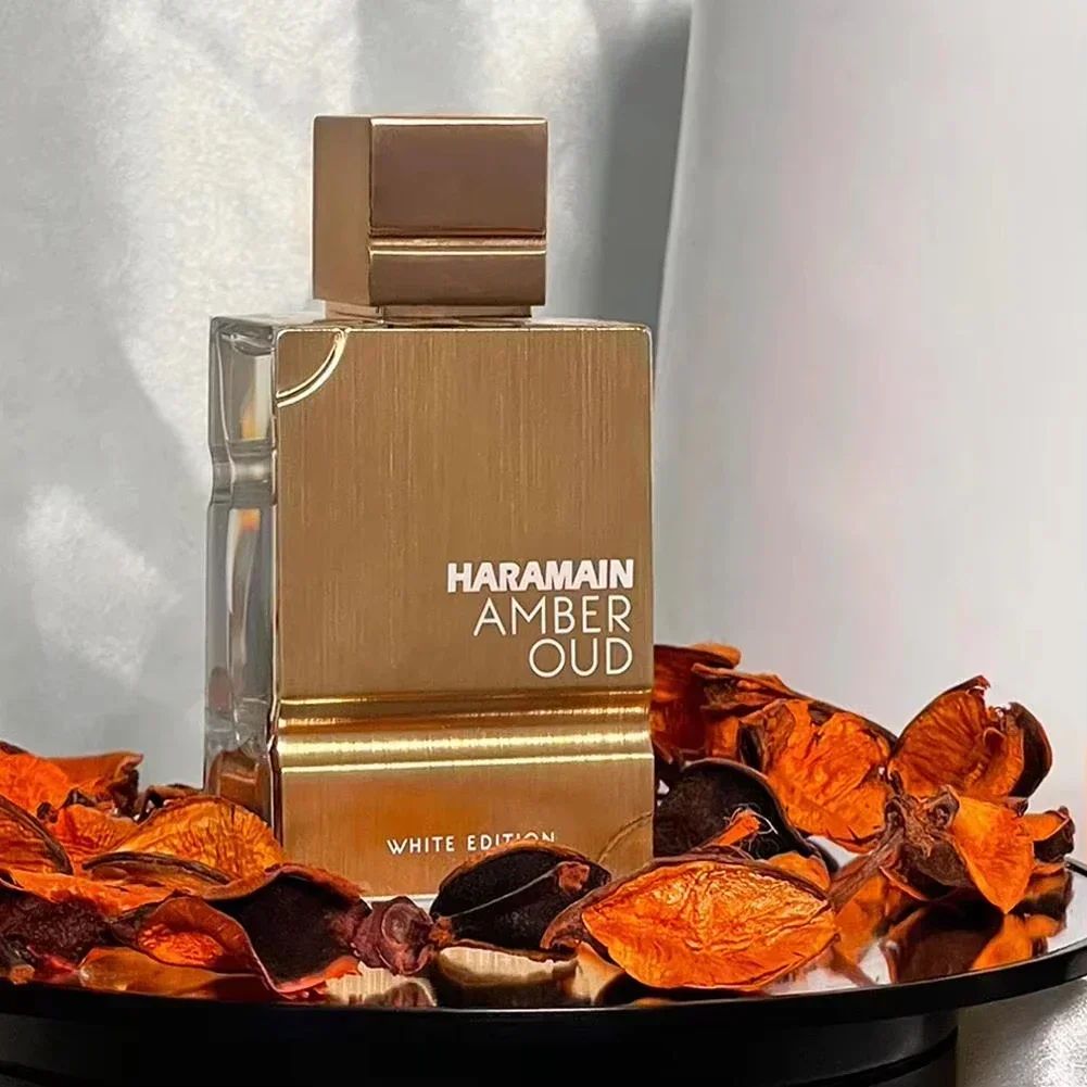 60ml Al Haramain Amber Oud Eau De Parfum Femmen Spray Original Árabes Perfumes Duradouro Nobre Masculino Feromônio Perfume Colônia Maquiagem