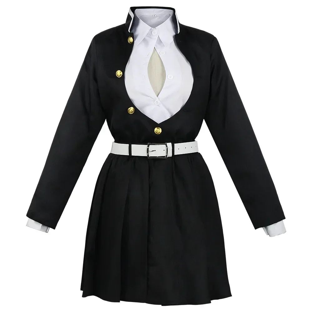 Anime Kimono Kanroji Mitsuri Cosplay Costume Kisatsutai Sexy Women Halloween Clothes