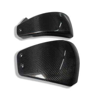 Placa Protetora do Quadro da Tampa Lateral da Bateria em Fibra de Carbono para Harley Davidson LowriderS 2022-2024 Peça de Modificação de Motocicleta