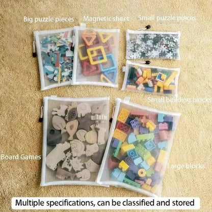 1-12pcs Mesh Zipper Pouch Student Waterproof Zip File Bag Makeup Bag School Office Supplies Miscellaneous Storage Organizer