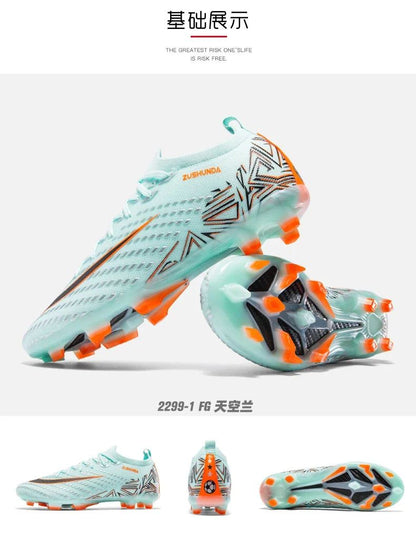 TF/FG Men Soccer Shoes Society Professional Football Field Boots Original Comfortable Top Quality Cleats Football Shoes Tenis