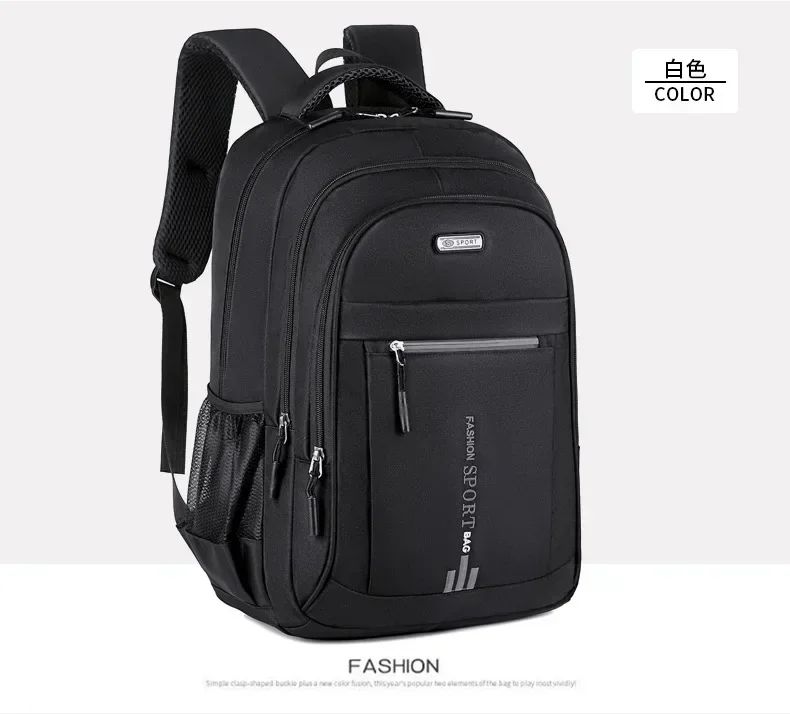 Men's Backpack Oxford Business Computer Bag Waterproof Backpack Leisure Travel Backpack High School Student Backpack For Man
