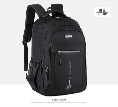 Men's Backpack Oxford Business Computer Bag Waterproof Backpack Leisure Travel Backpack High School Student Backpack For Man