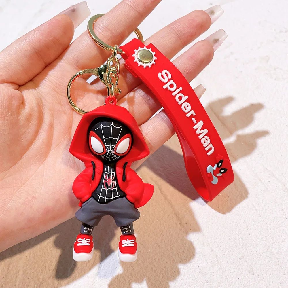 Marvel Spider Man Boneco Fofo Widget Bonecos de Ação Vingadores Homem de Ferro Capitão América Chaveiro Bolsa Chaveiro Widget Presentes de Aniversário