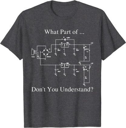 Electrical Engineer T-Shirt Gift Funny Engineering Sarcasm T-Shirt Printed T Shirt Cotton Man T Shirts Printed Plain