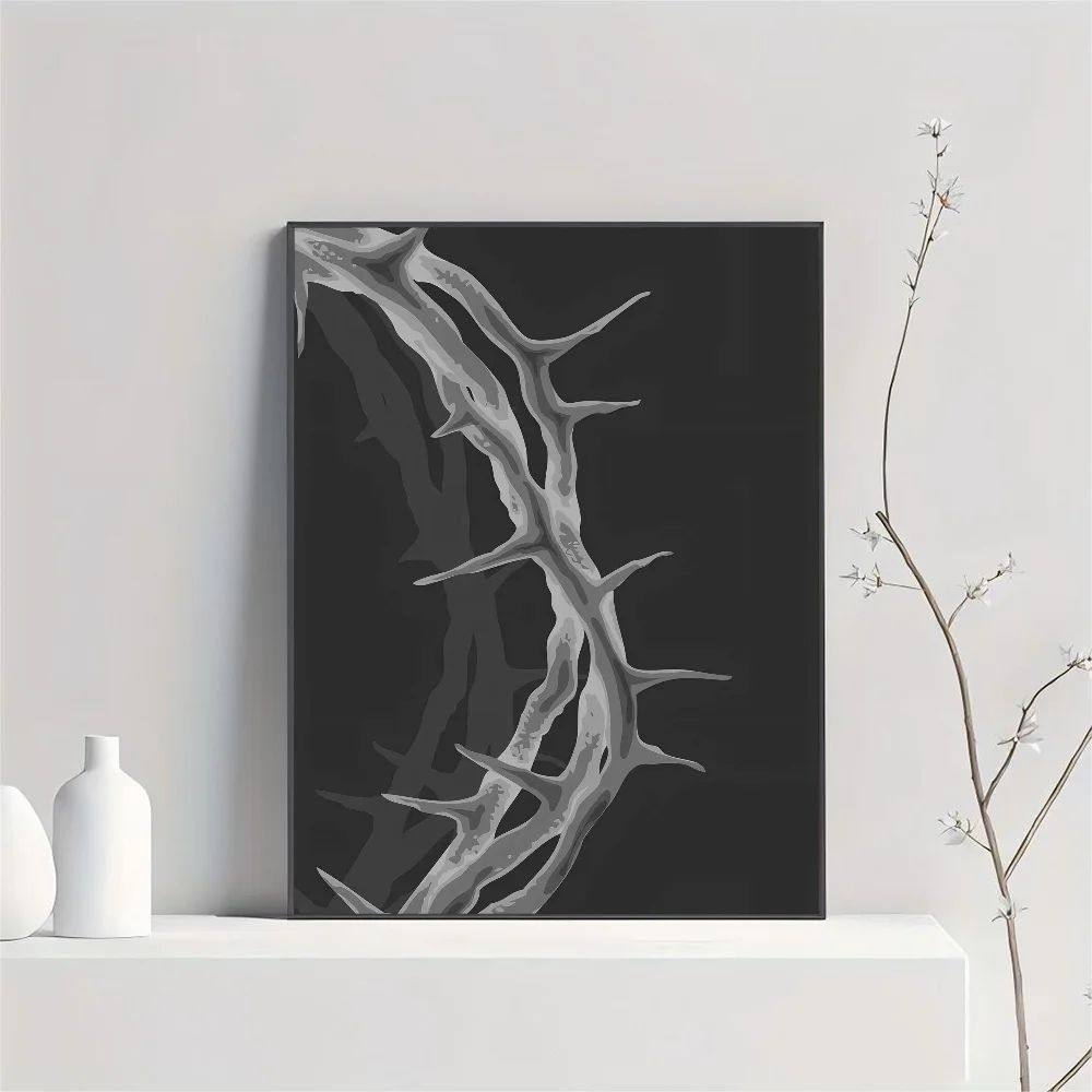 Son of God Jesus Cross Holy Light Wall Art, HD Canvas Print Poster, Suitable for Home, Living Room, Room Decoration Painting