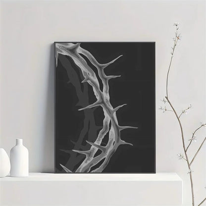 Son of God Jesus Cross Holy Light Wall Art, HD Canvas Print Poster, Suitable for Home, Living Room, Room Decoration Painting